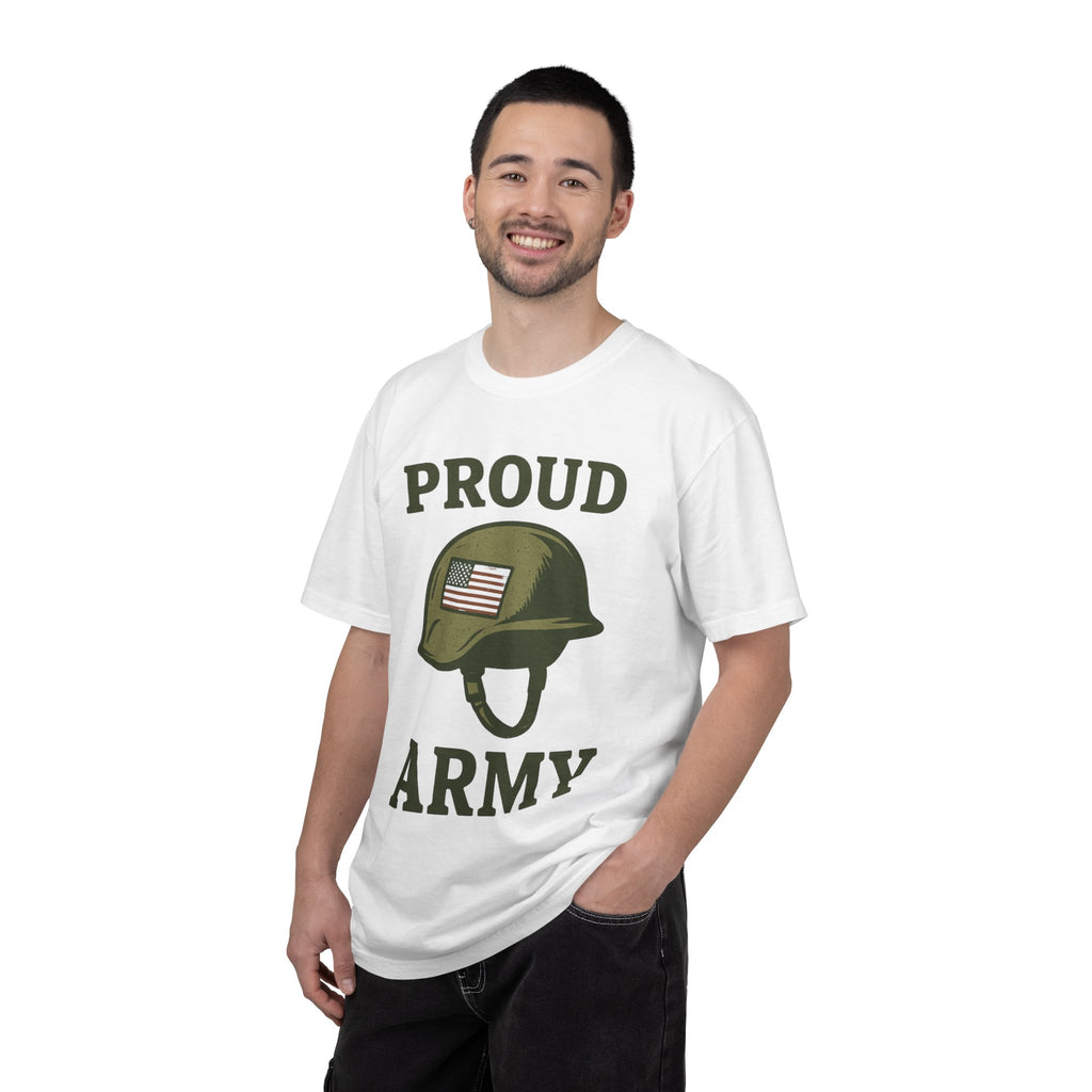 "Proud Army" Unisex Garment-Dyed T-shirt