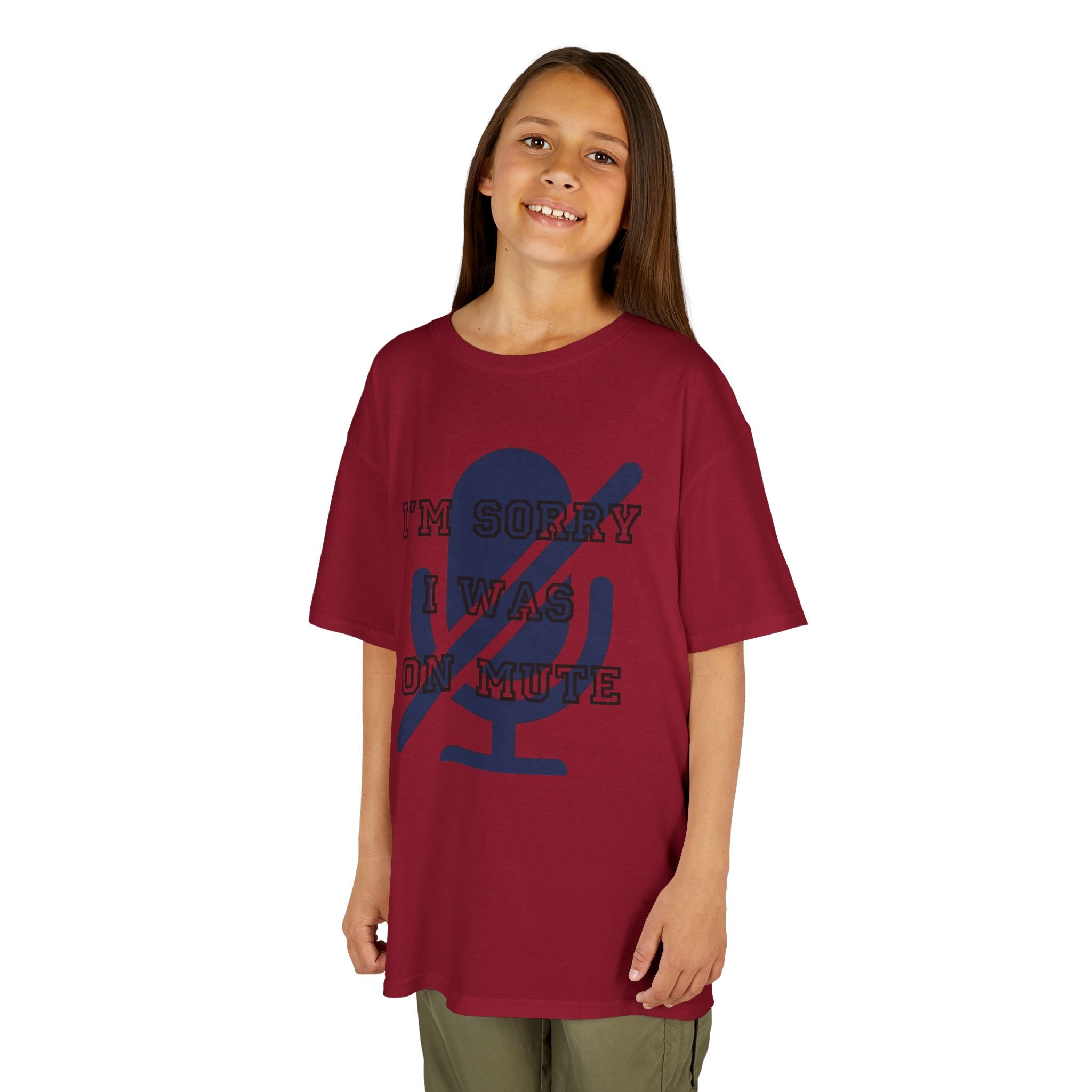 "I'm Sorry I Was On Mute" Kids Tee