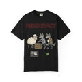"Democracy (Two Wolves and a Sheep" Unisex Garment-Dyed T-shirt