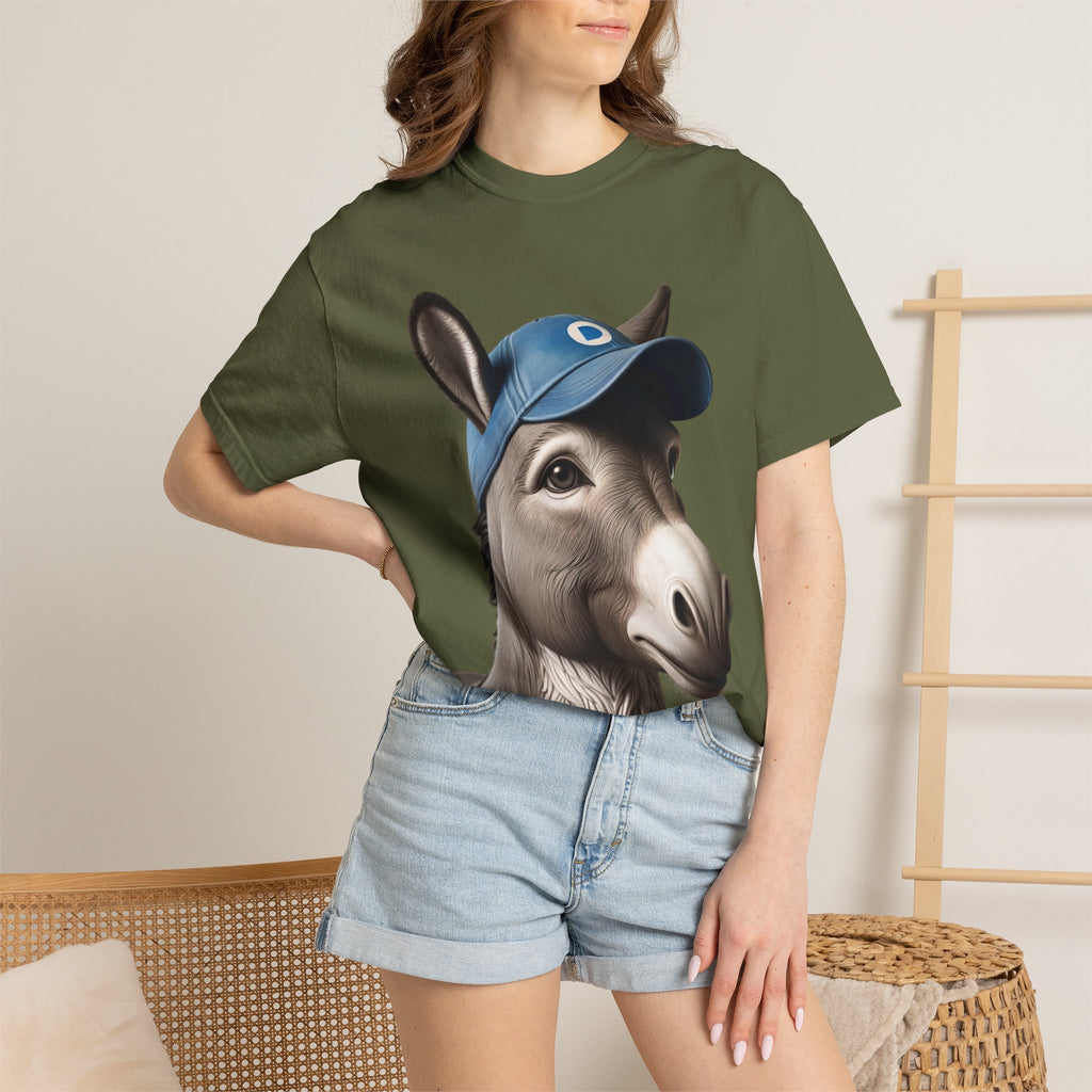 "The Party Animal (Blue Cap Edition)" Unisex Garment-Dyed T-shirt