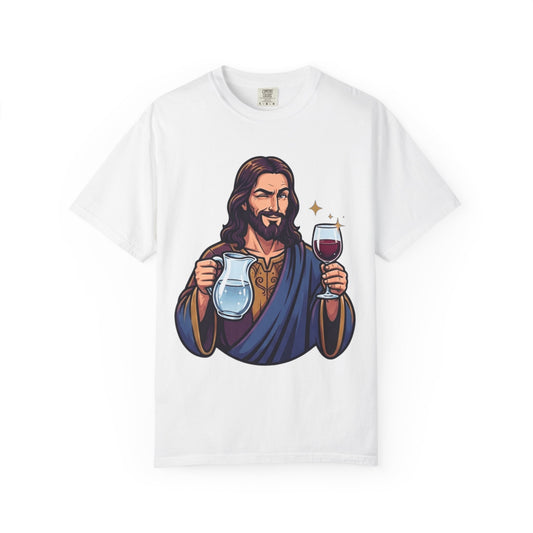 Color: White | Wine Expert Unisex Garment-Dyed Tee