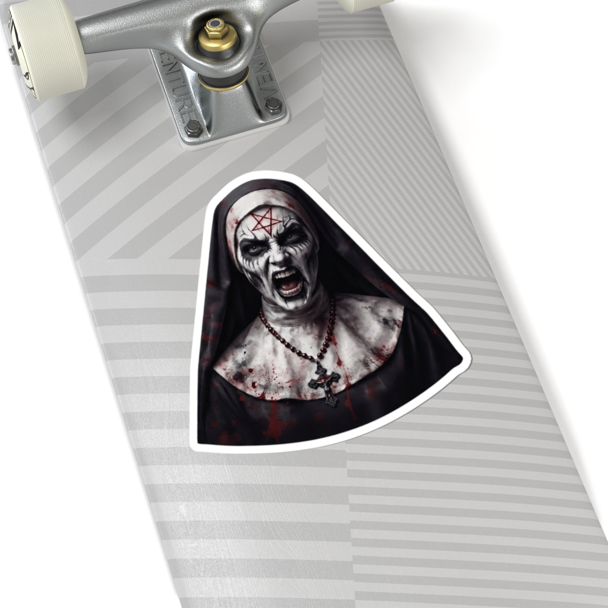 "Naughty Nun" Sticker