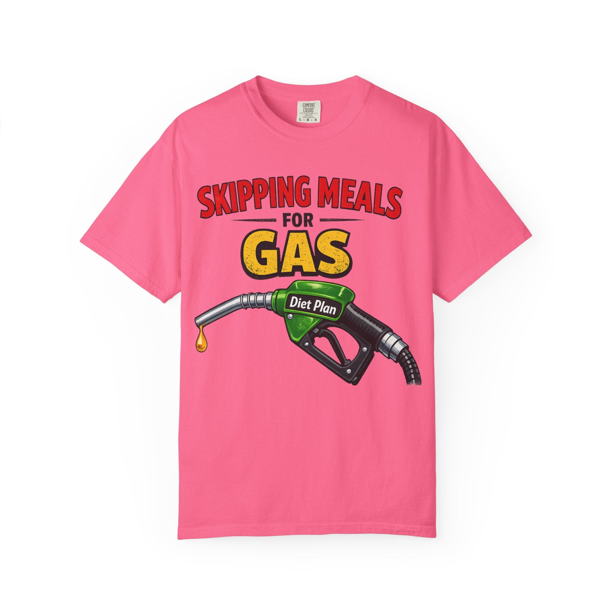 "The High-Octane Diet Plan" Unisex Garment-Dyed T-shirt