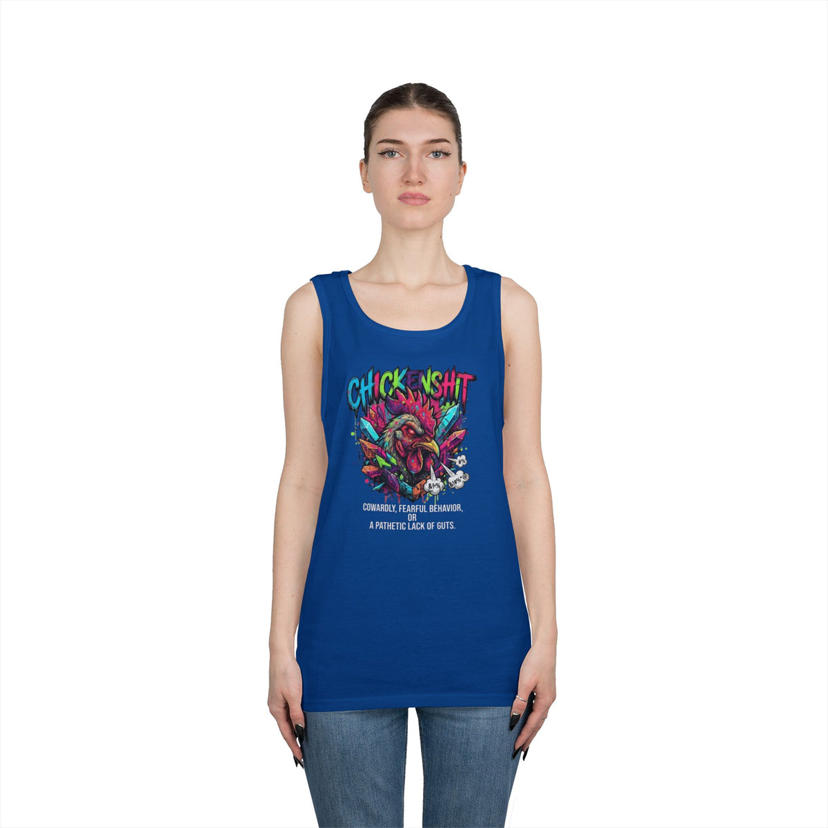 Color: Royal | Chickenshit Tank Top