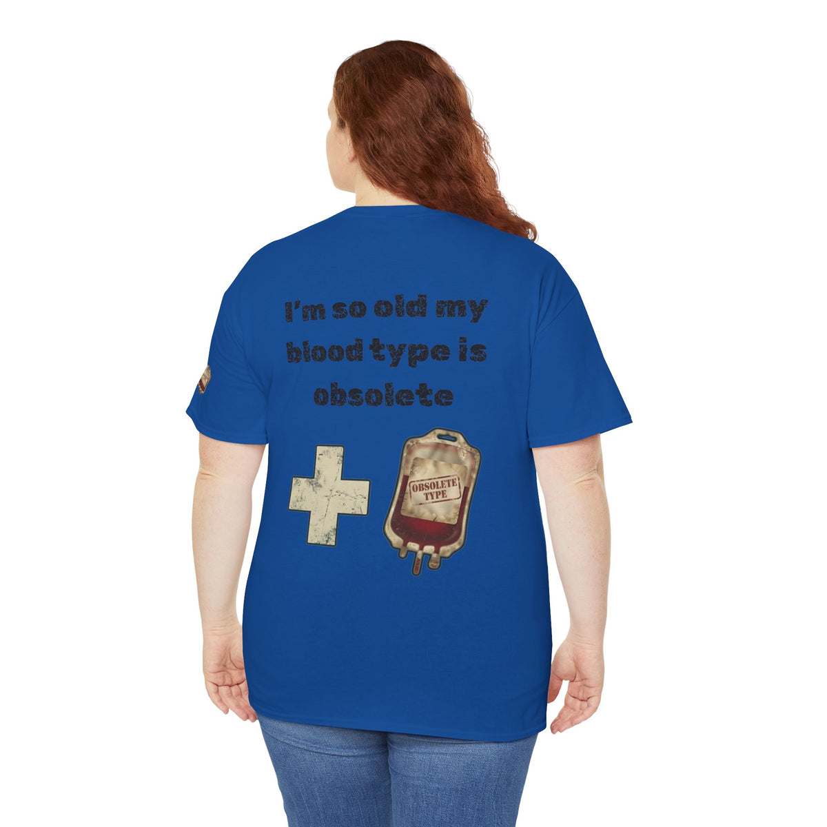 Color: Royal | Blood Type Premium Graphic Tee