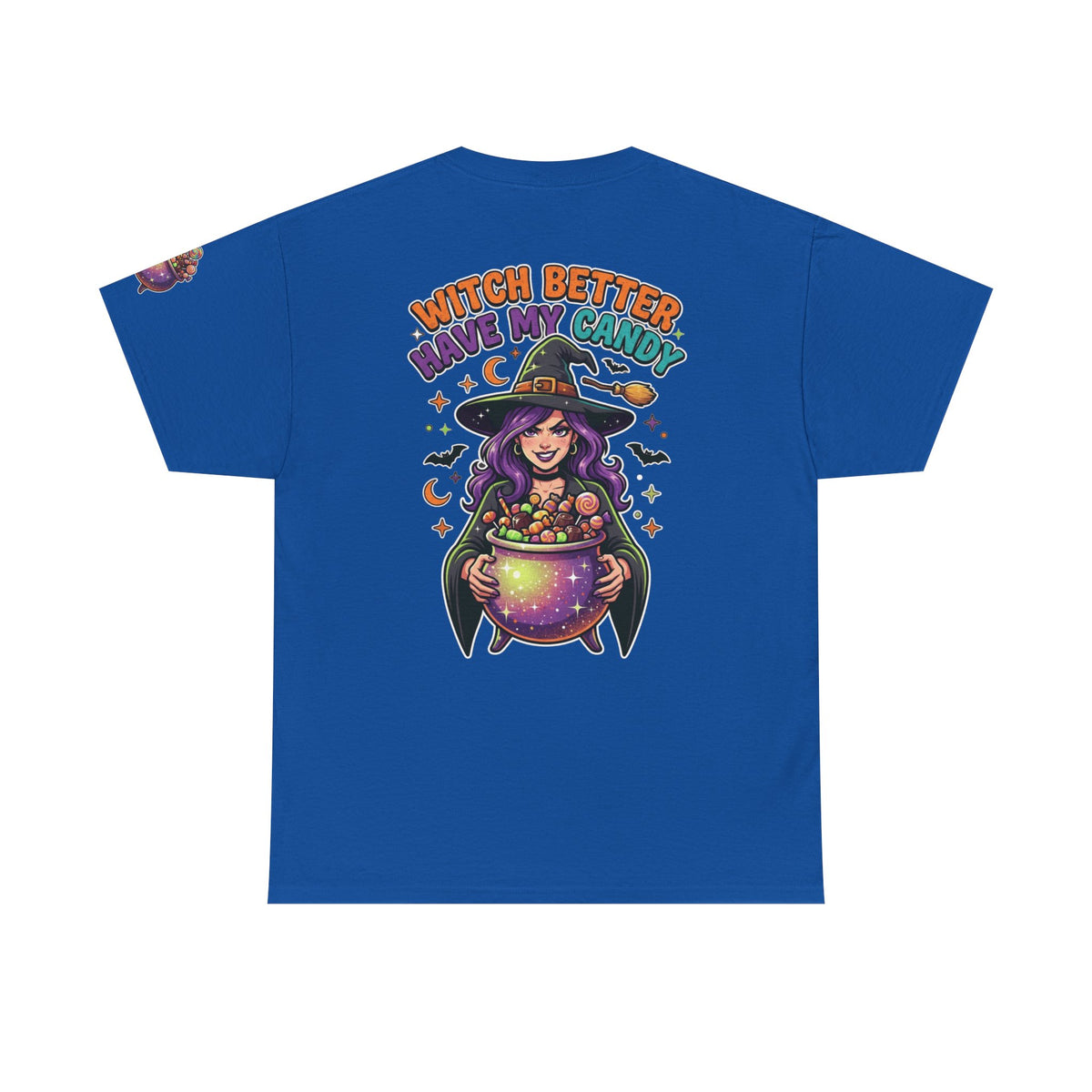 Color: Royal | Witch Better Have My Candy Premium Graphic Tee