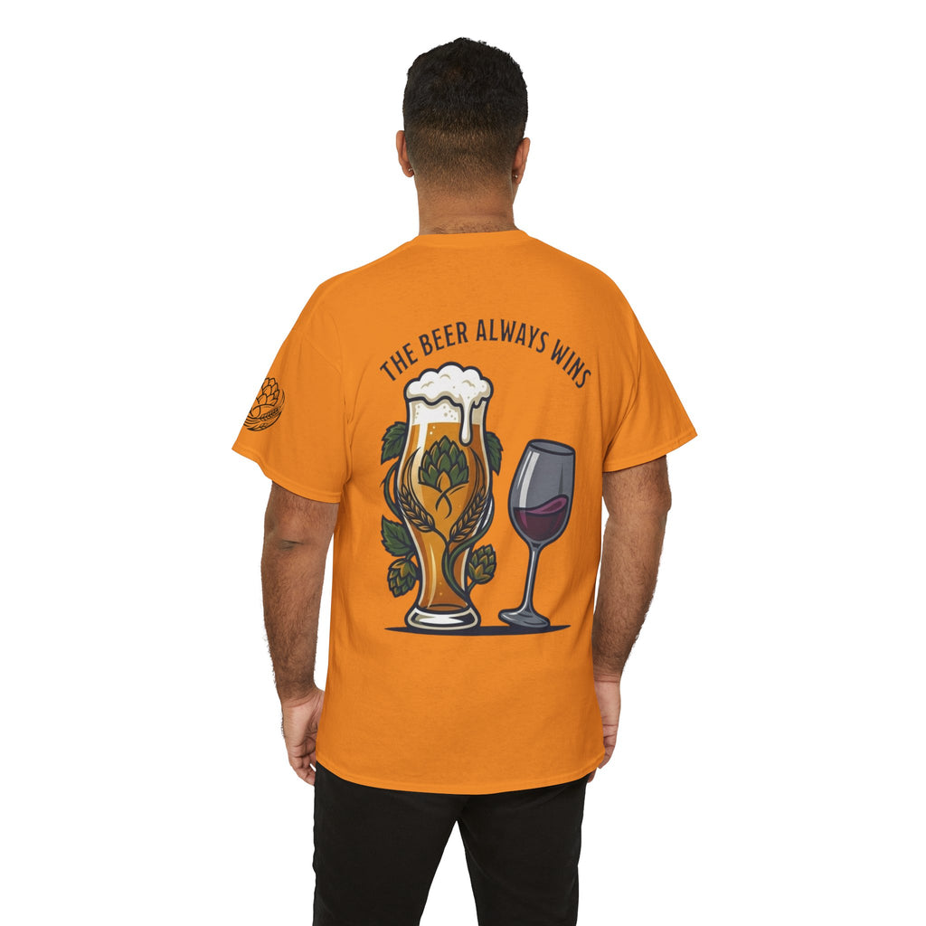 "The Beer Always Wins" Premium Graphic Tee