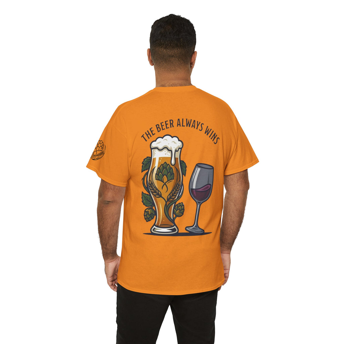 Color: Tennessee Orange | The Beer Always Wins Premium Graphic Tee