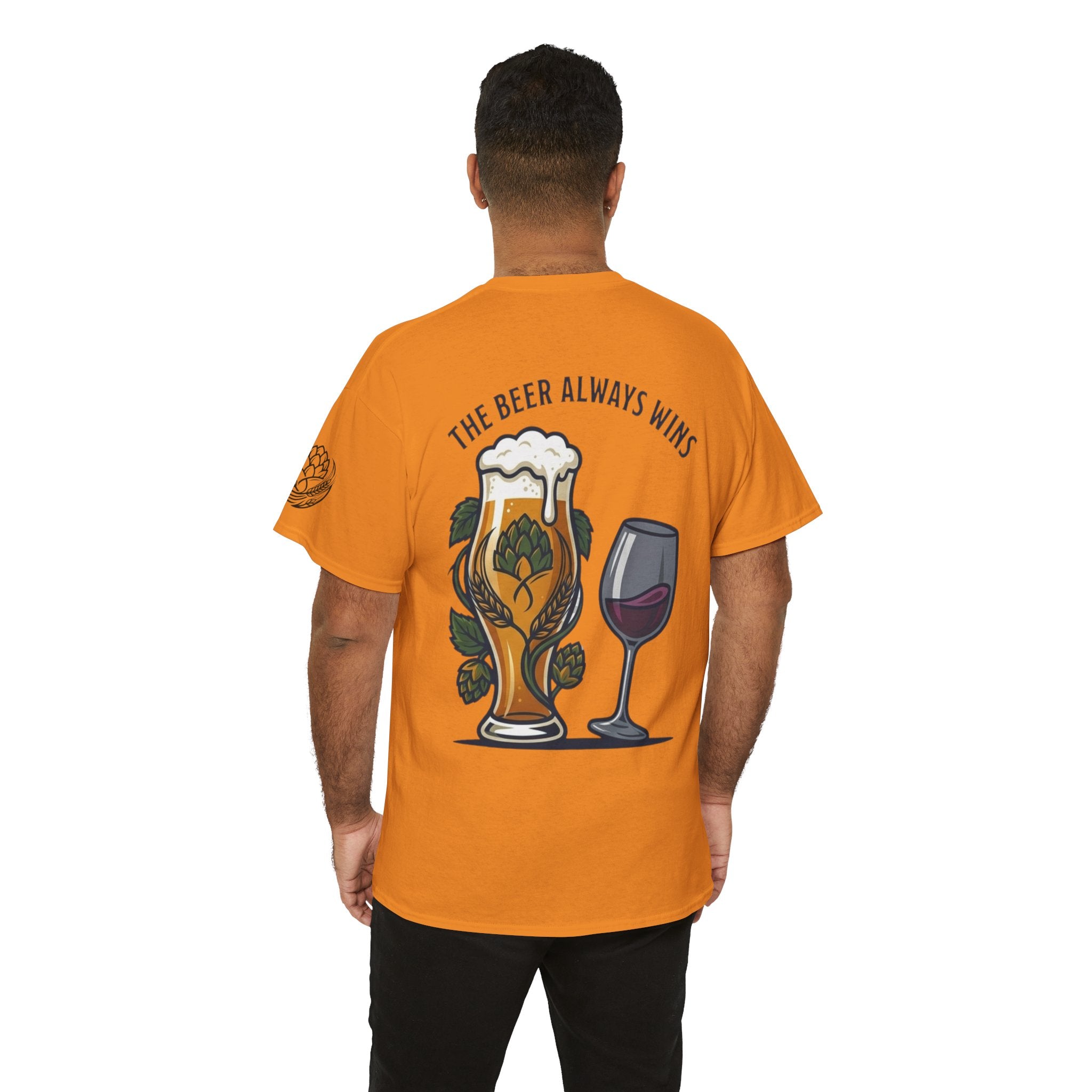 "The Beer Always Wins" Premium Graphic Tee