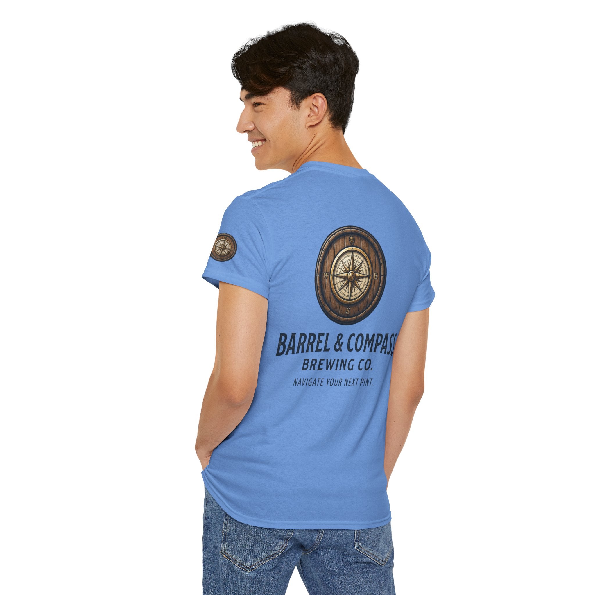 "Barrel & Compass Brewing" Premium Graphic Tee