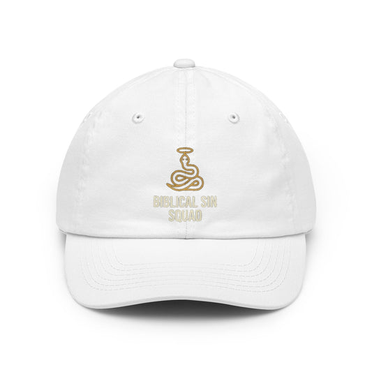 Color: White | Good Book Series Biblical Sin Squad Dad Hat