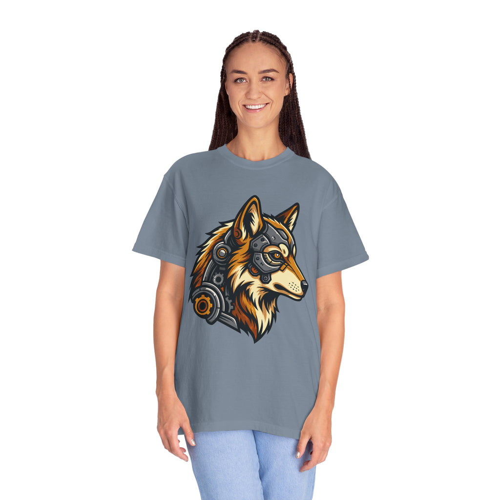 "Cyber Dog" Unisex Garment-Dyed Tee