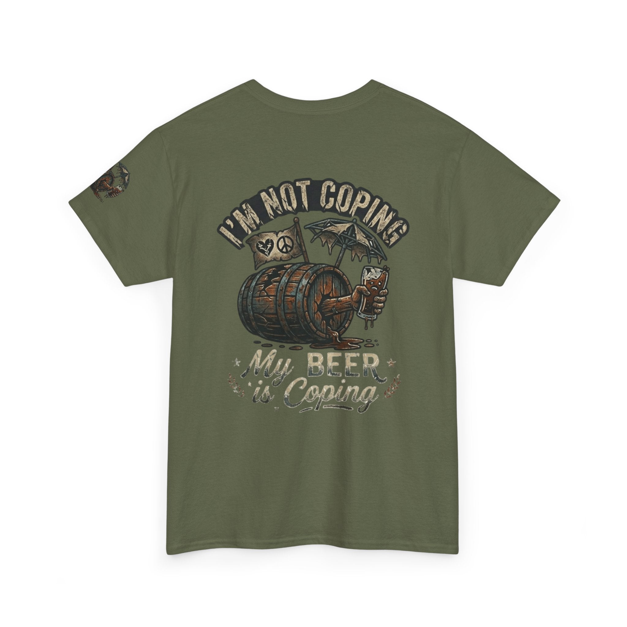 "Beer is Coping" Premium Graphic Tee