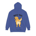"Nice Tail" Garment-Dyed Hoodie