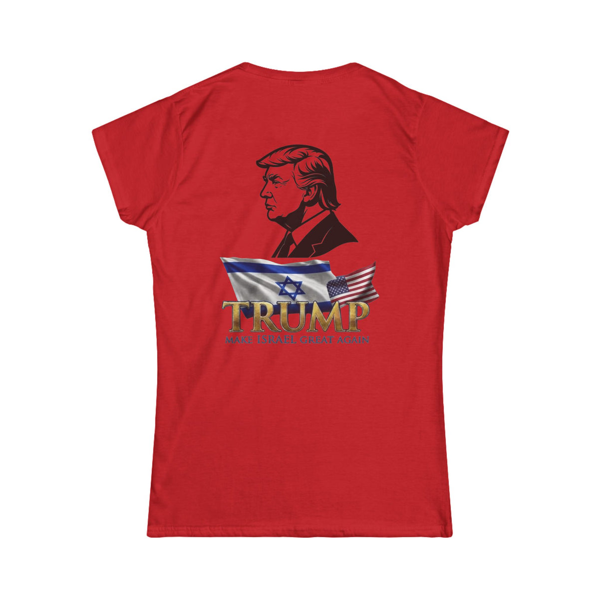 Color: Red | Make Israel Great Again Women's Tee