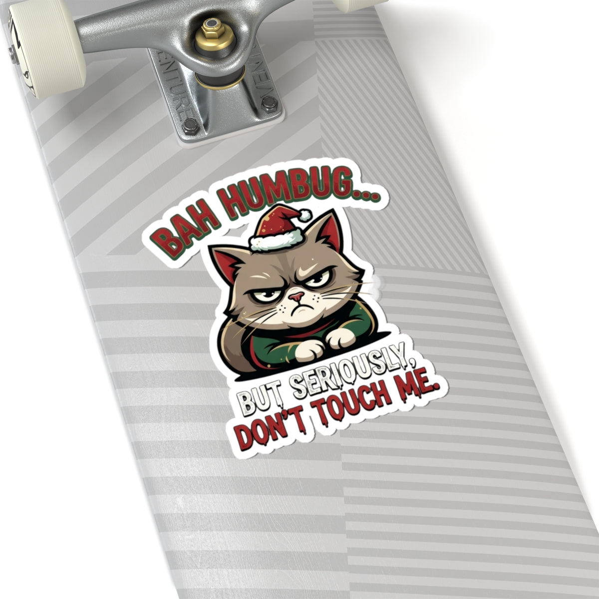 "Bah Humbug" Sticker — Main