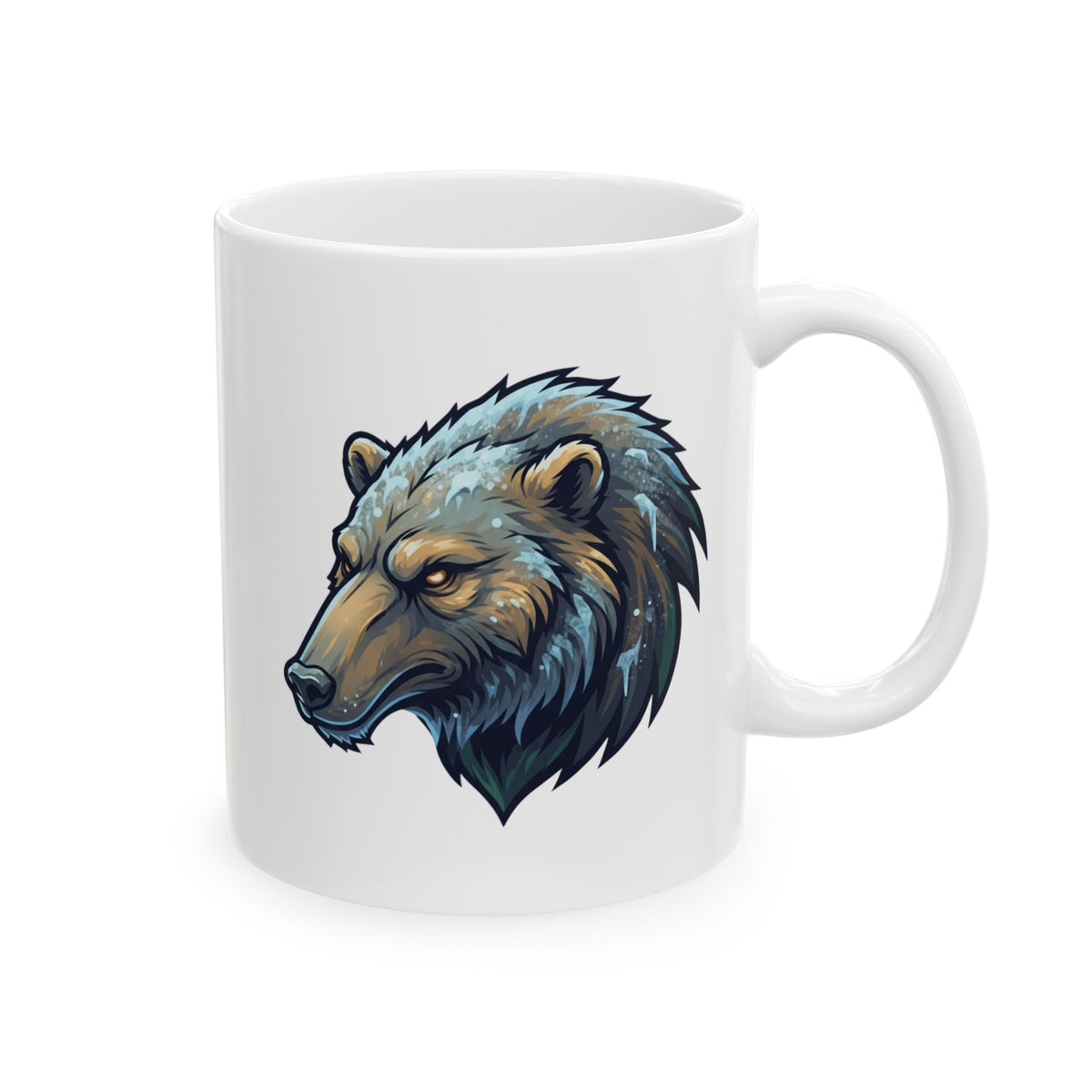 "Alioat (Siberian Folklore)" White Ceramic Mug — Graphic