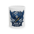 "July Legend" White Ceramic Mug