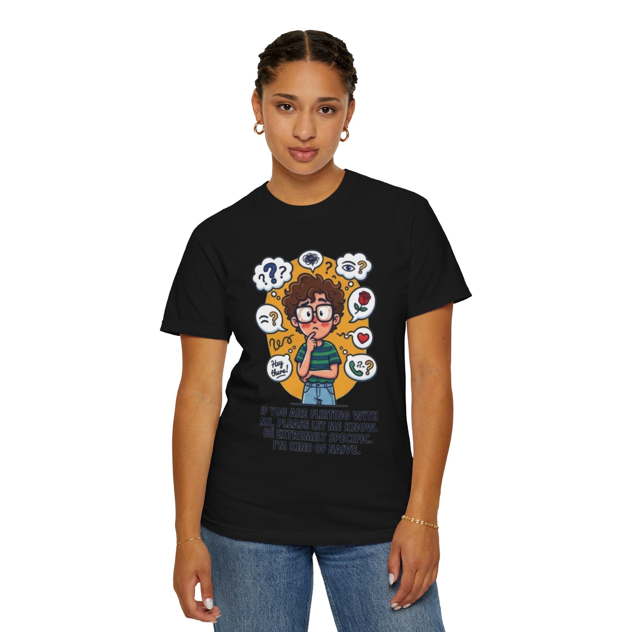 "Flirting" Unisex Garment-Dyed Tee