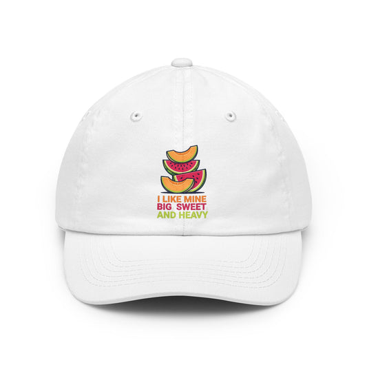 Color: White | Big Sweet and Heavy Dad Hat