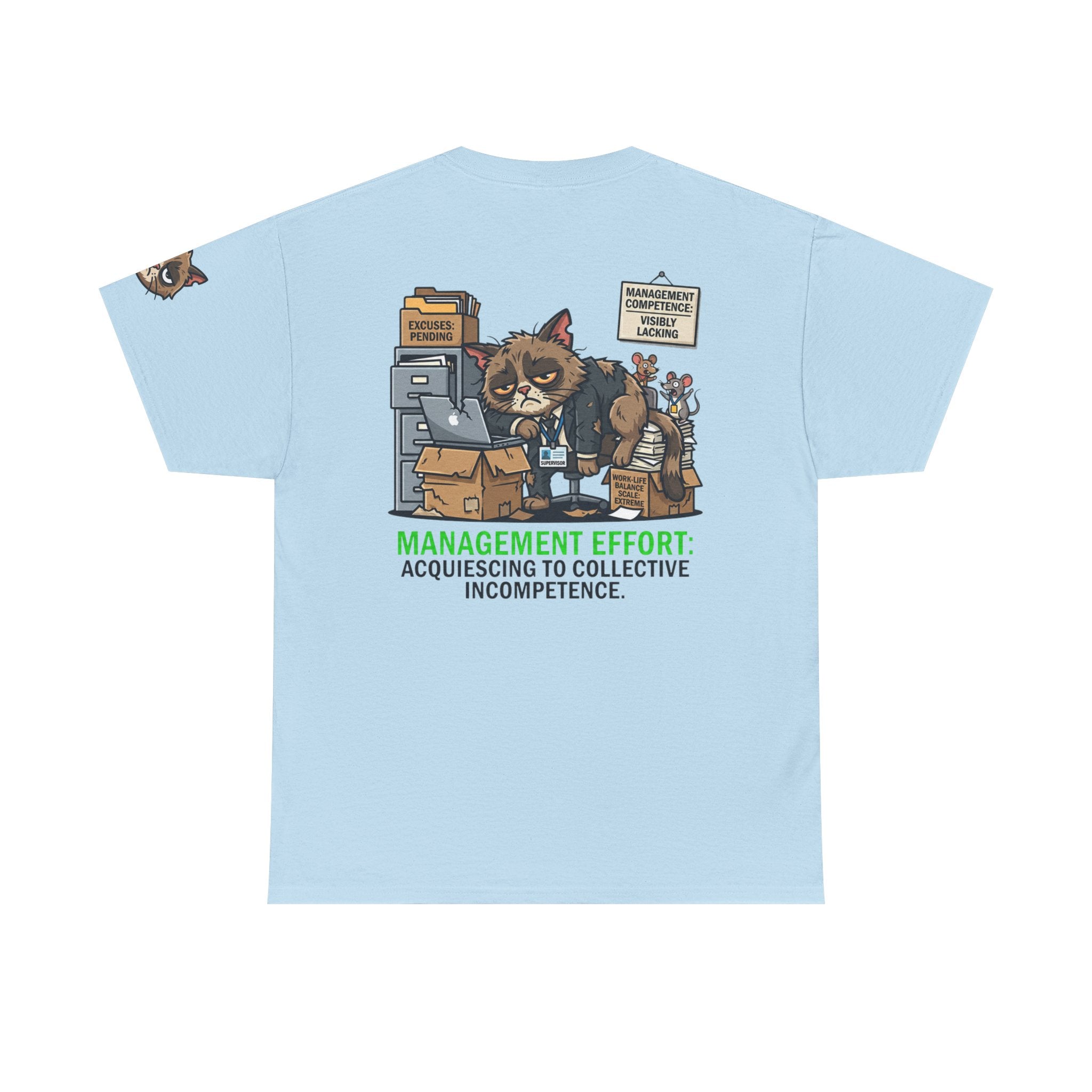 "Acquiescing to Collective Incompetence" Premium Graphic Tee
