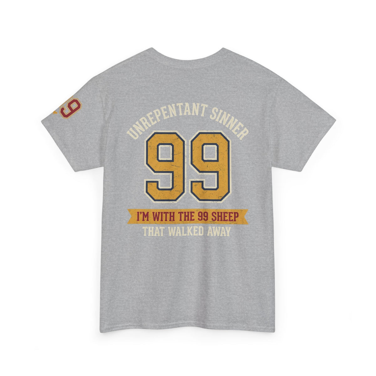 "Good Book Series 99 Unrepentant Sinner" Premium Graphic Tee