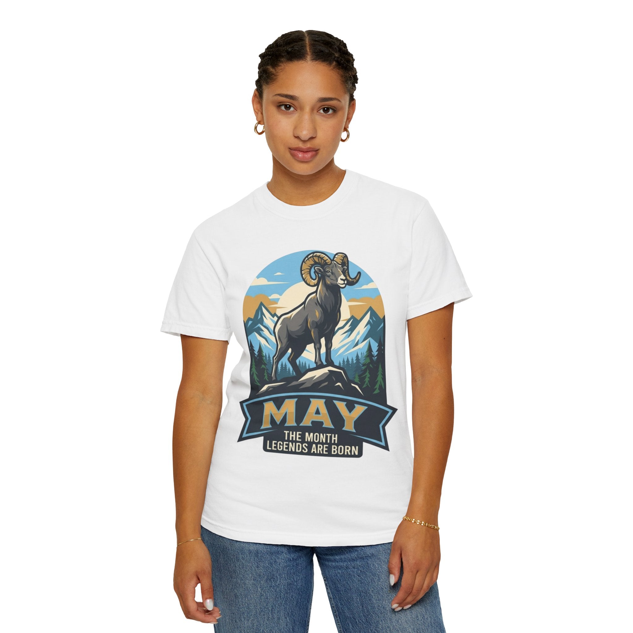 "May Legend" Unisex Garment-Dyed Tee