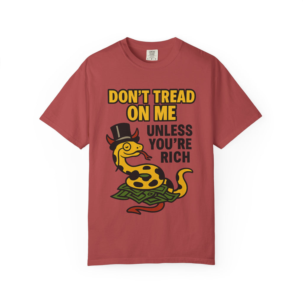 "Don't Tread On Me" Unisex Garment-Dyed T-shirt