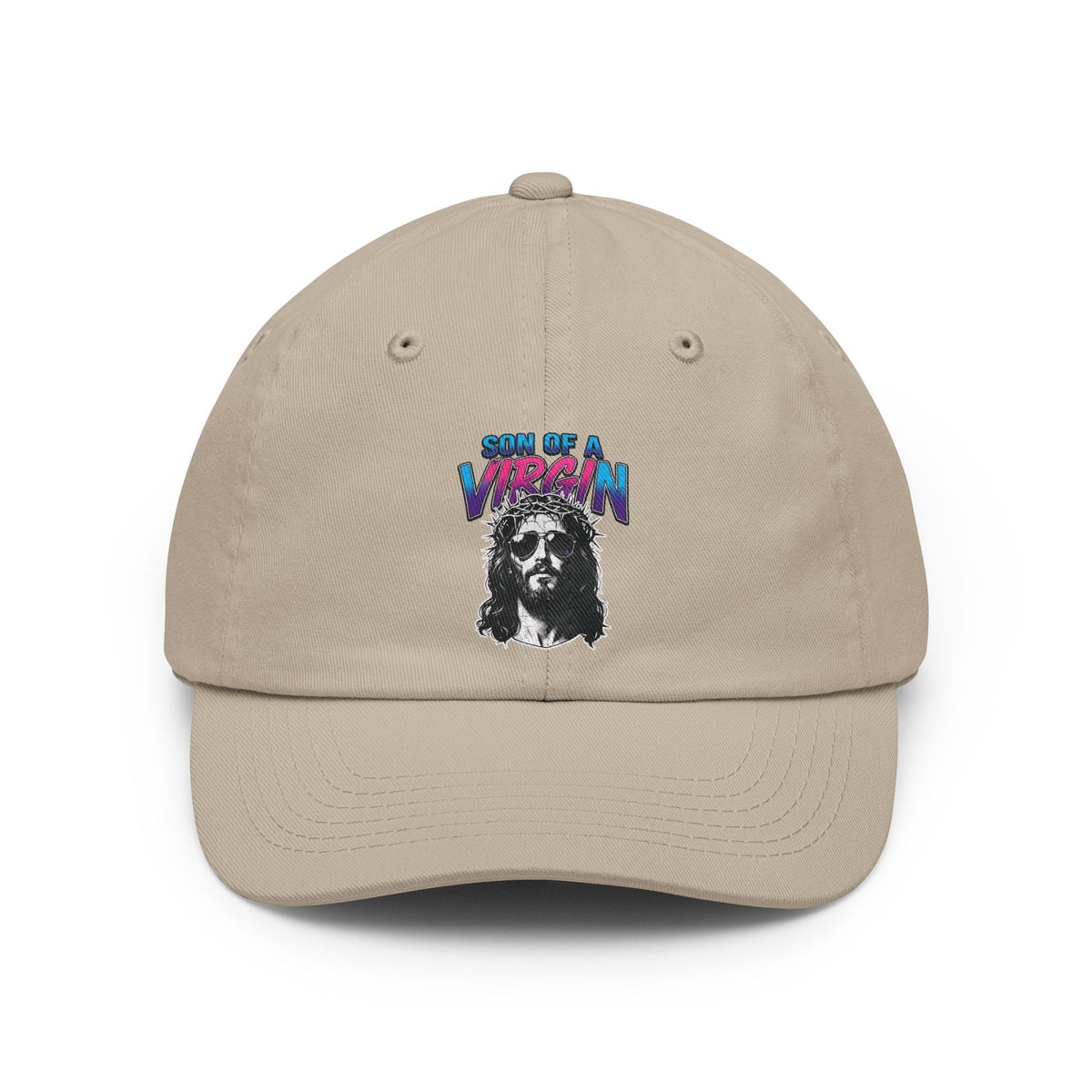 Color: Stone | Good Book Series - Son of A Virgin Dad Hat