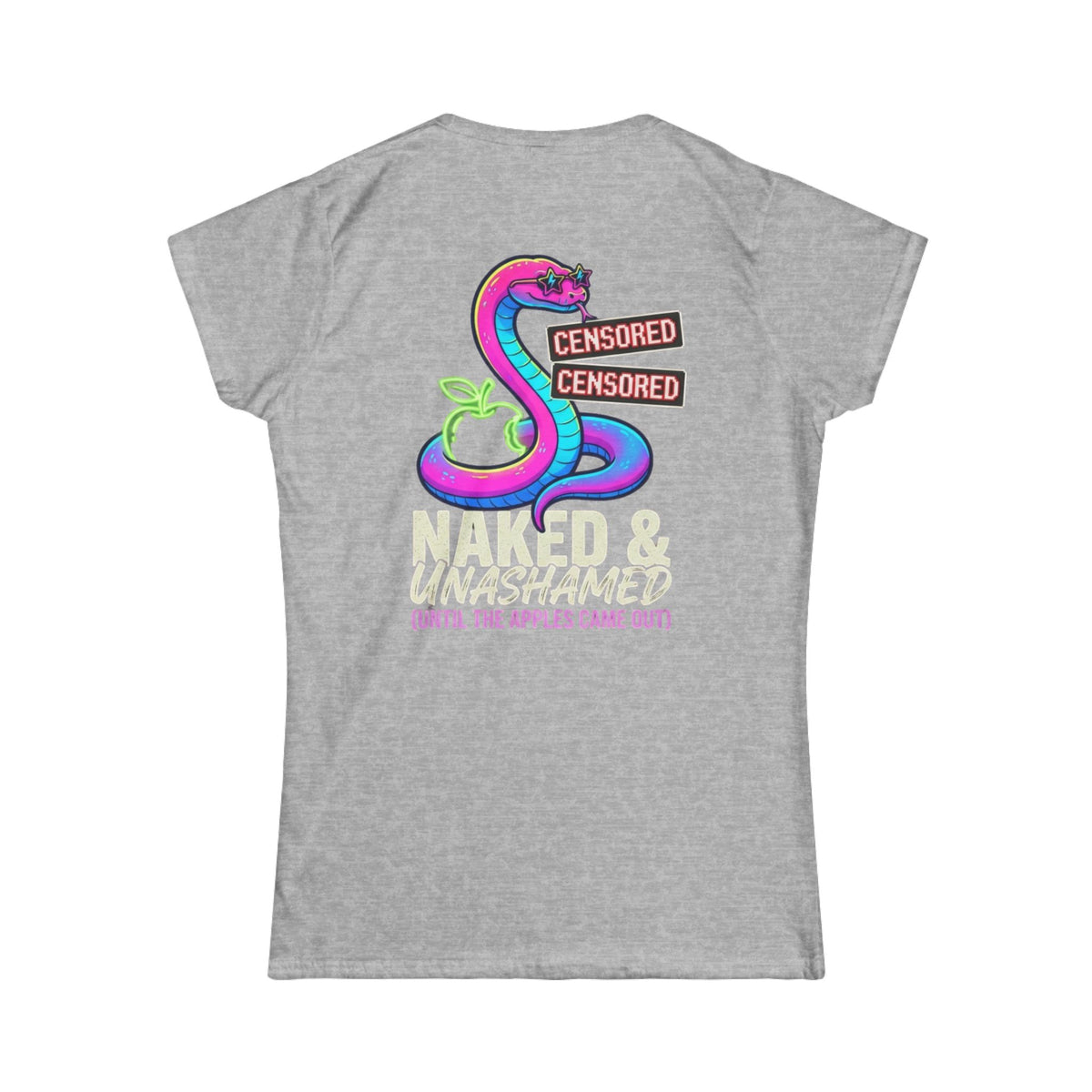 "Good Book Series Naked & Unashamed" Women's Tee