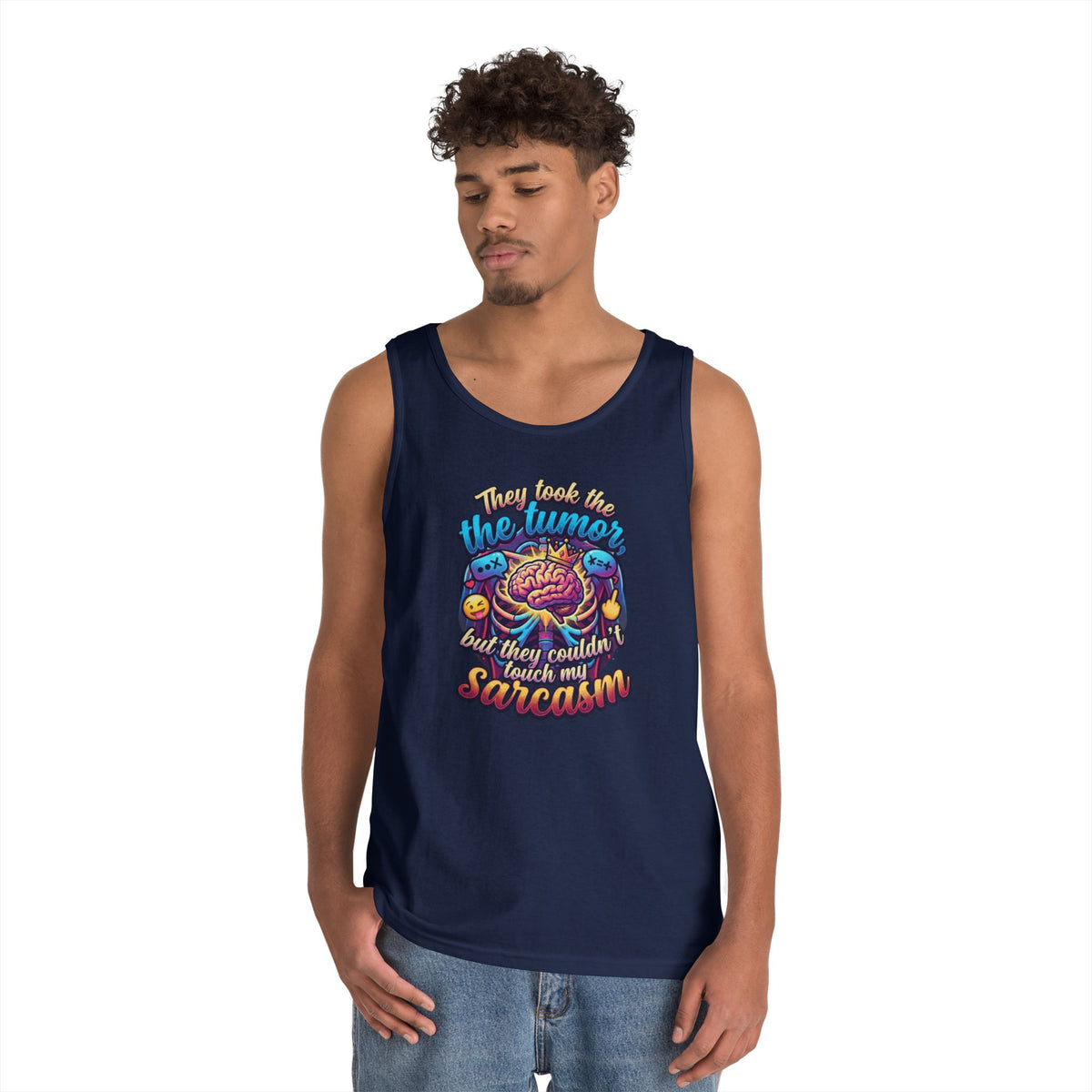 "Took the Tumor But Not My Saracasm" Tank Top