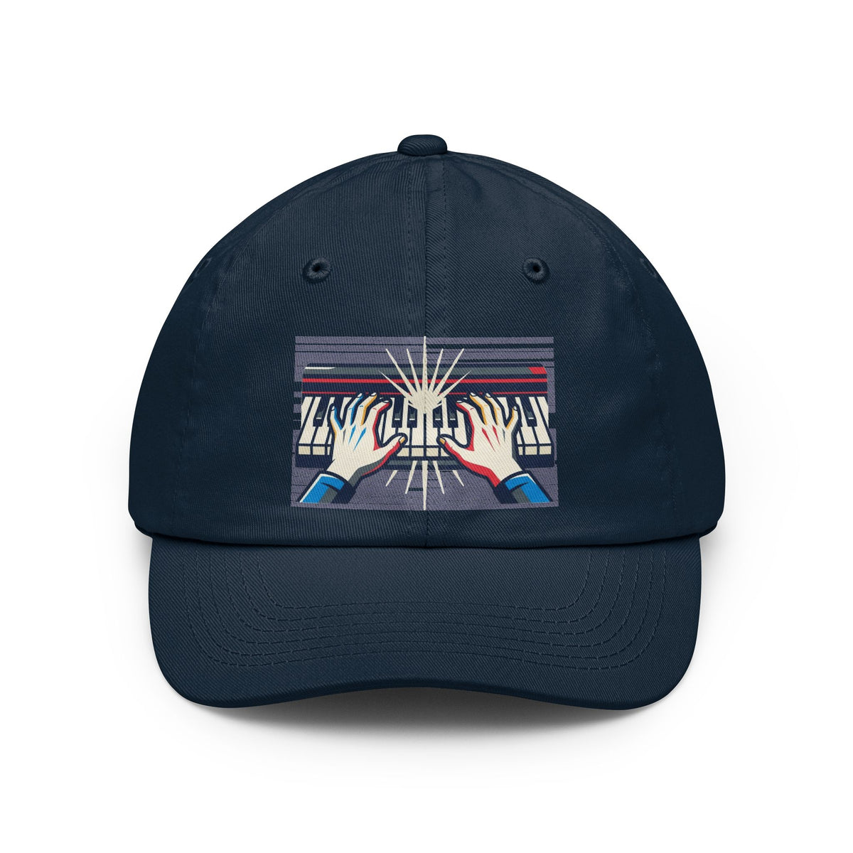 Color: Navy | Imagine What Else These Fingers Can Do Dad Hat — -C