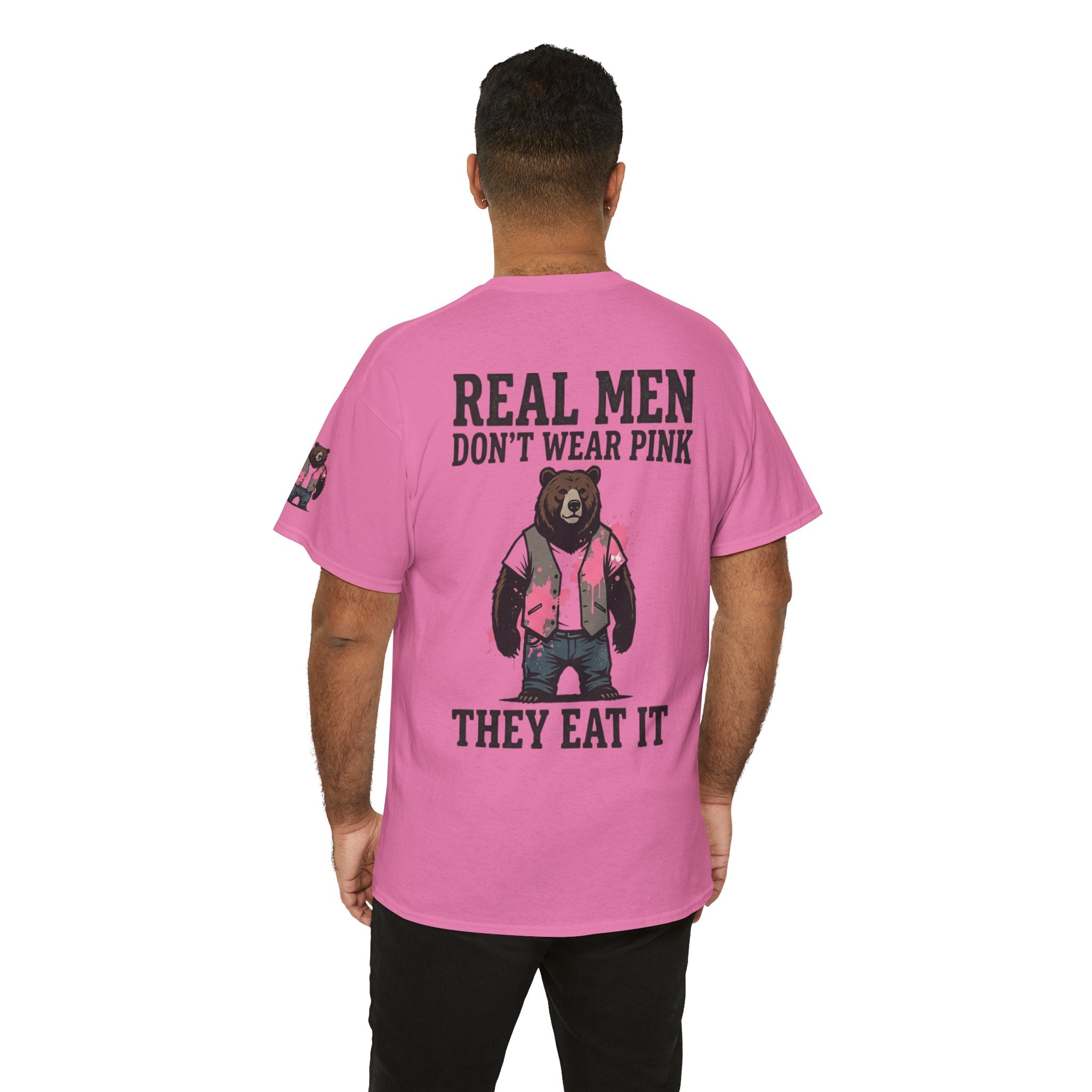 "Real Men Eat Pink" Premium Graphic Tee
