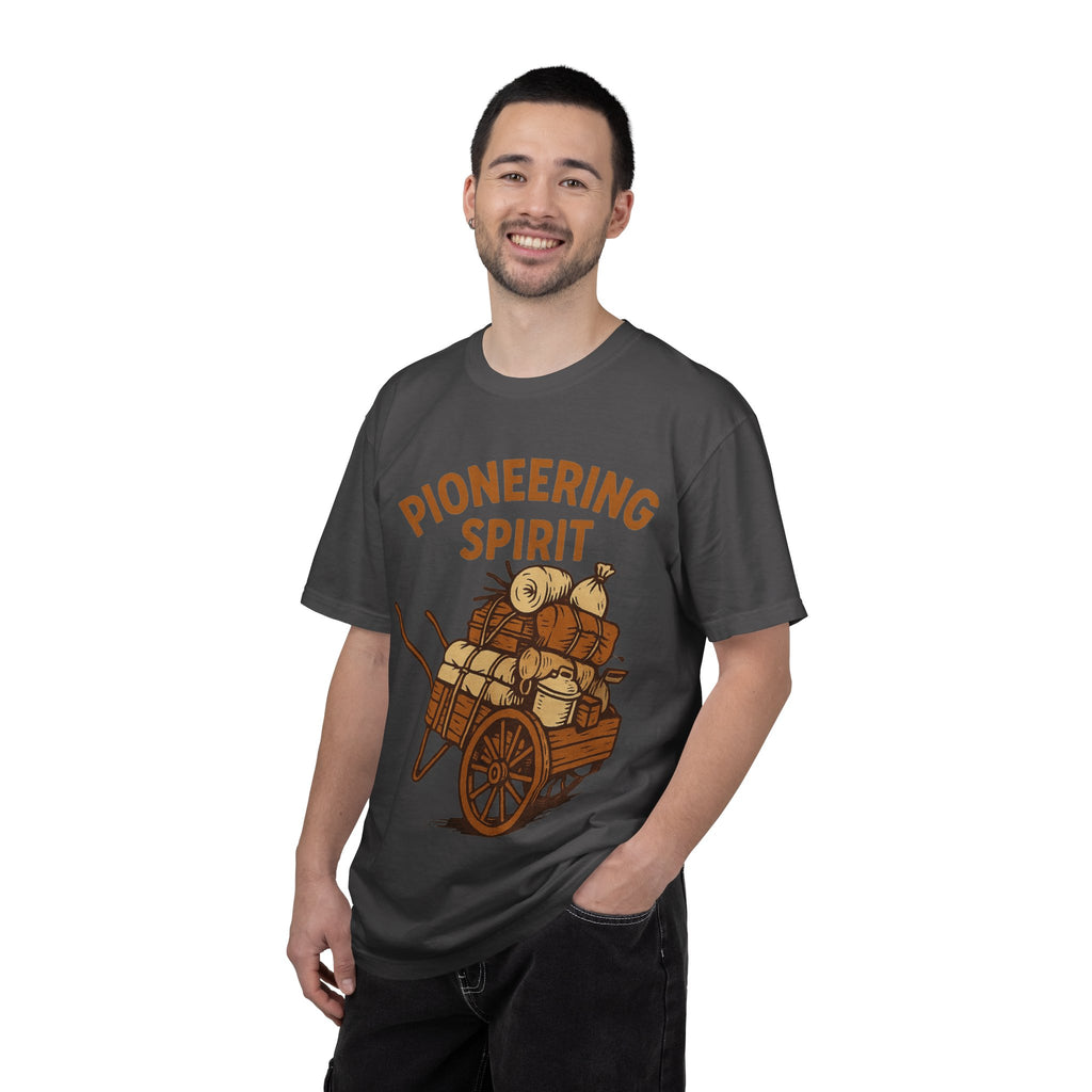 "Pioneering Spirit" Unisex Garment-Dyed T-shirt