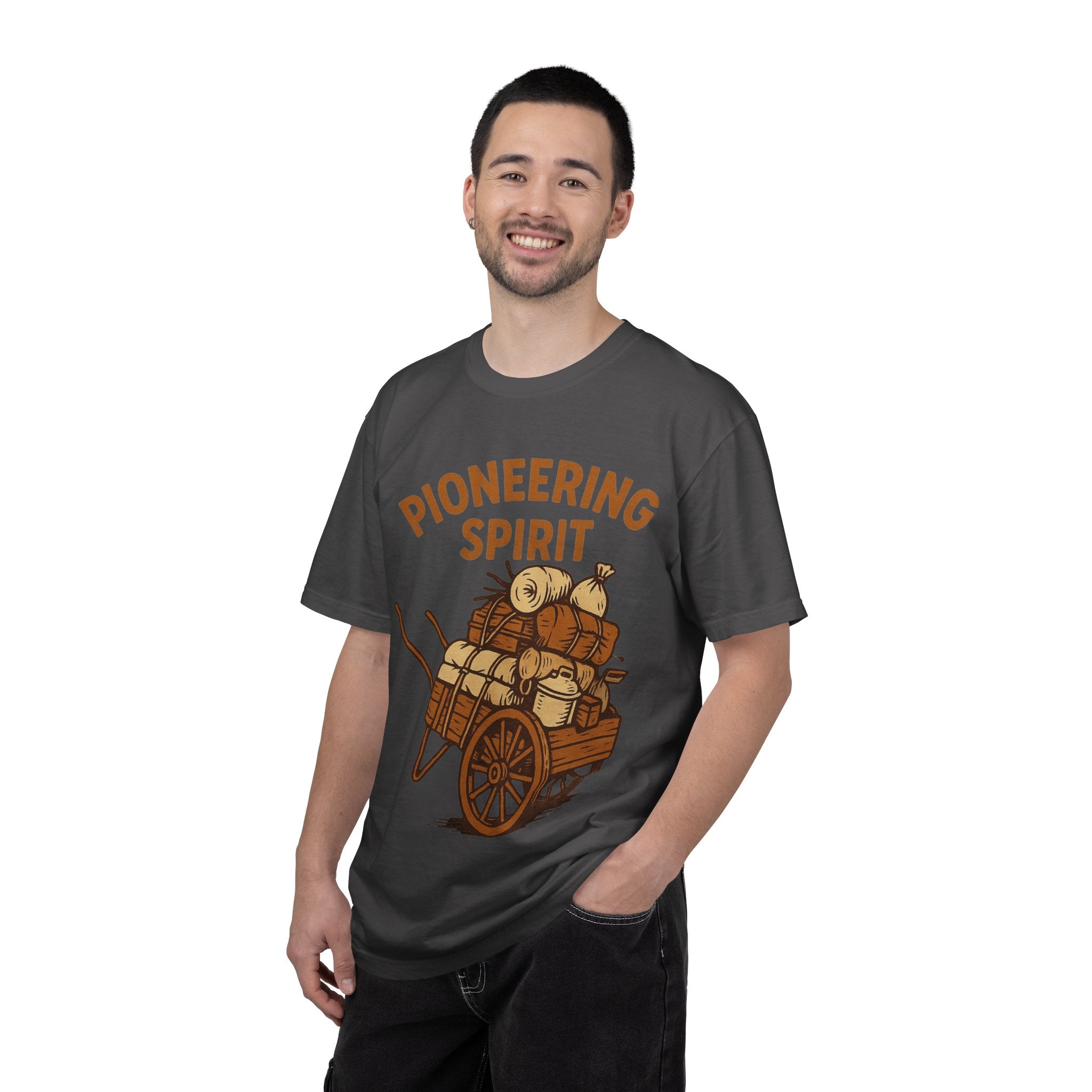 "Pioneering Spirit" Unisex Garment-Dyed T-shirt
