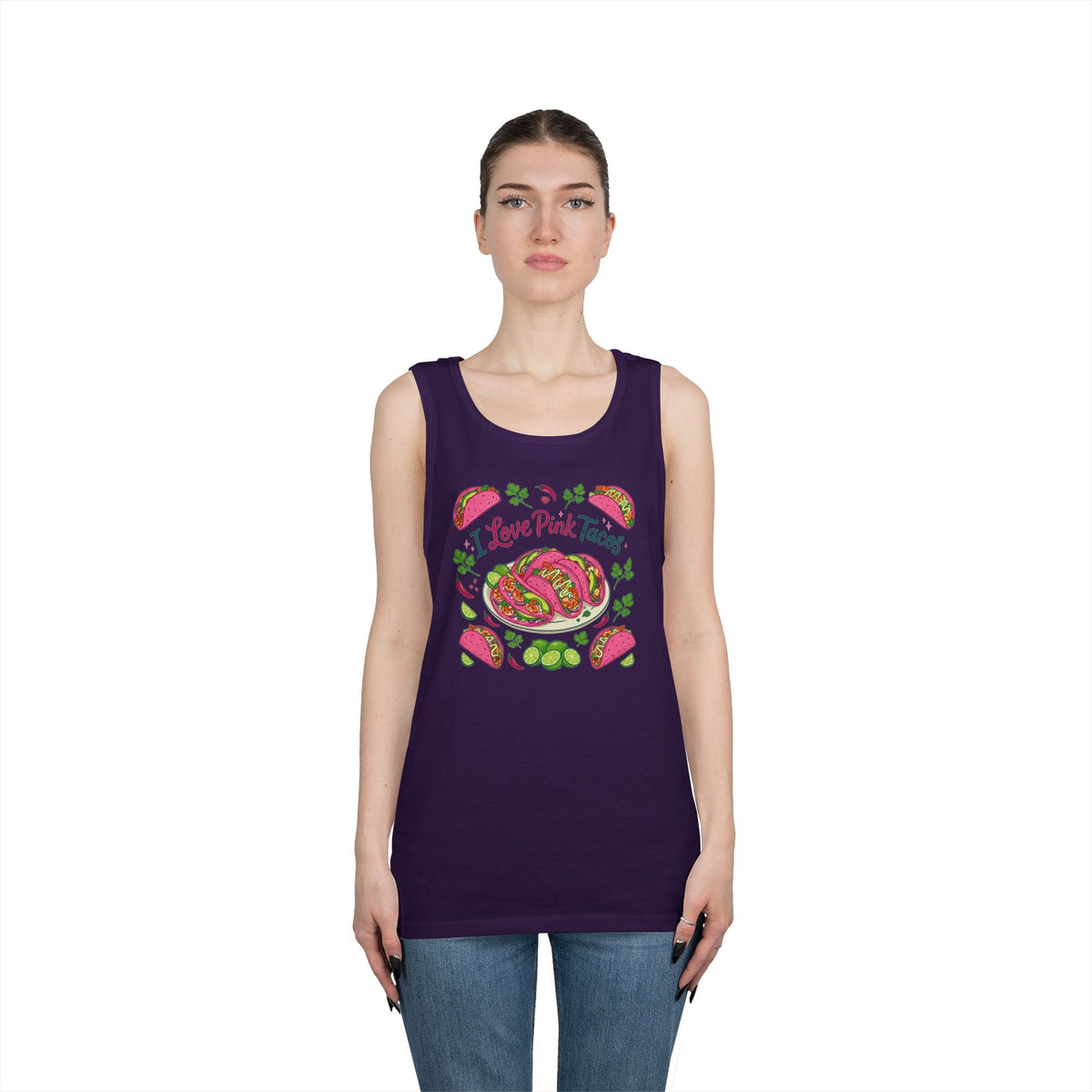 "I Love Pink Tacos" Tank Top