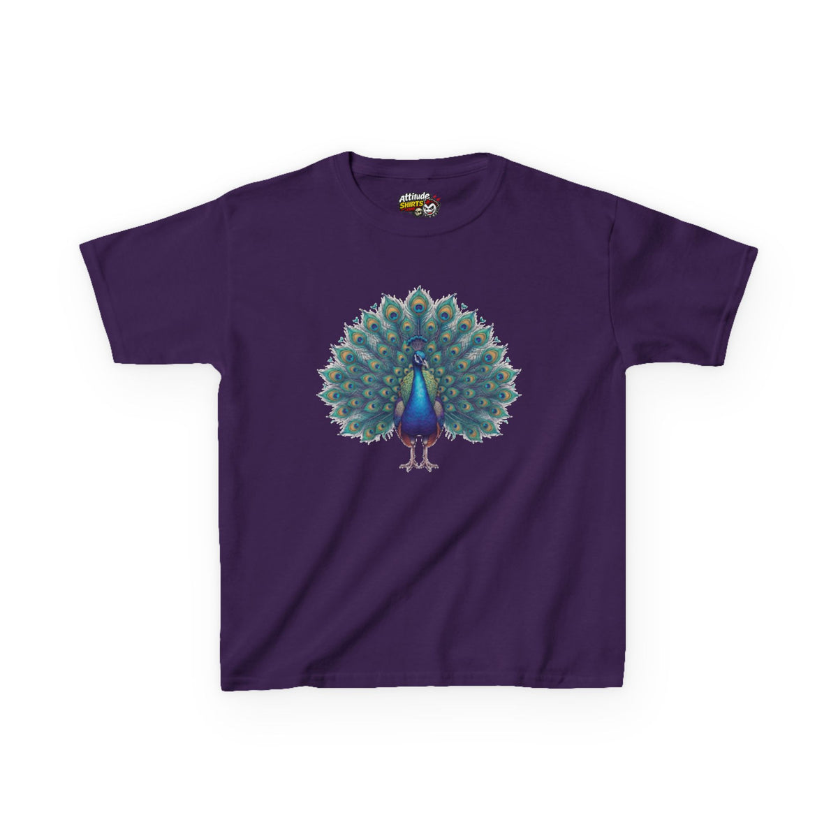 "Hippy Peacock" Kids Tee
