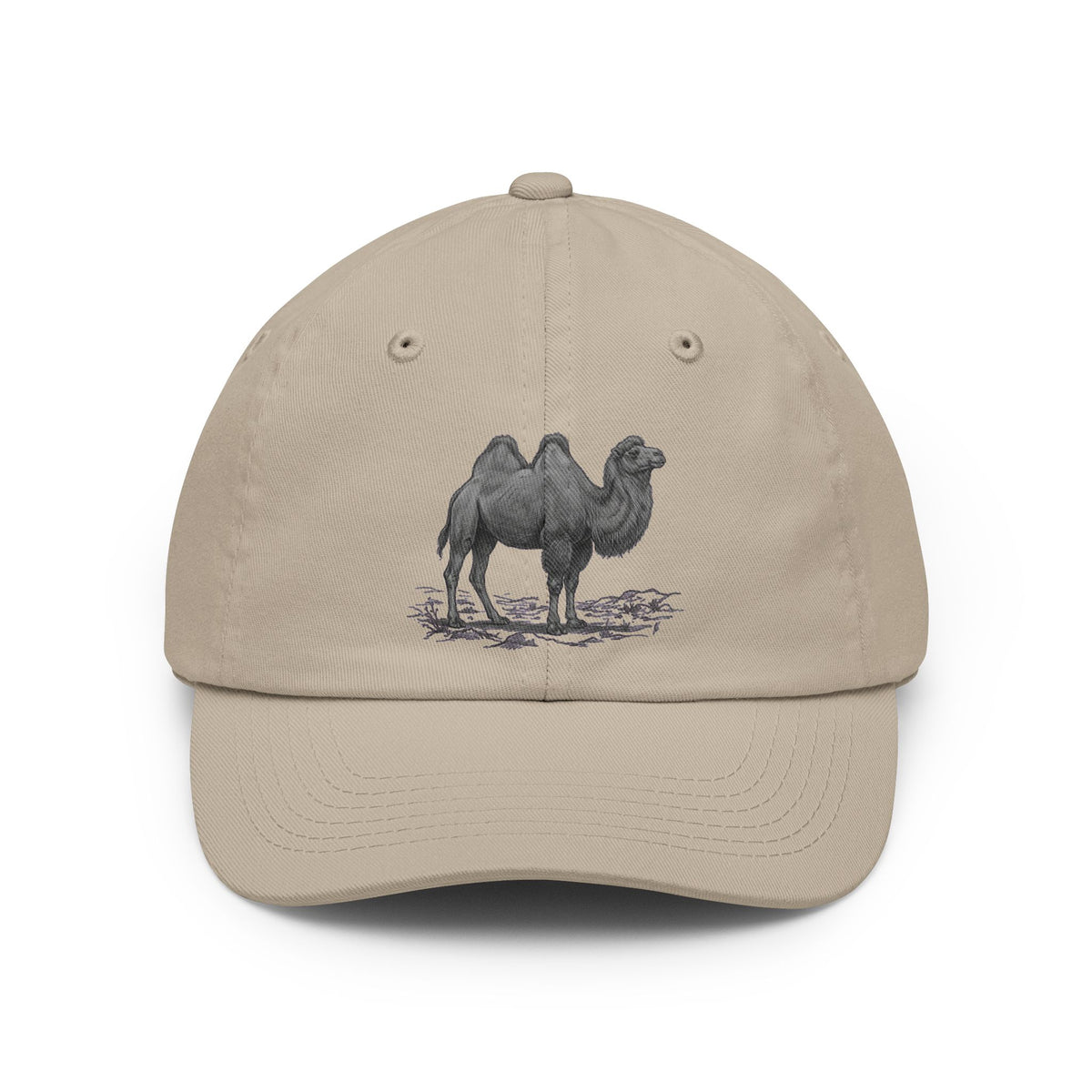 Color: Stone | Pencil Sketch Art Camel Dad Hat