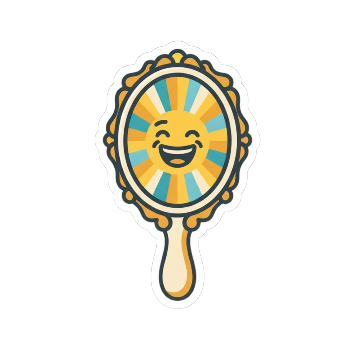 "I Choose to Laugh" Sticker