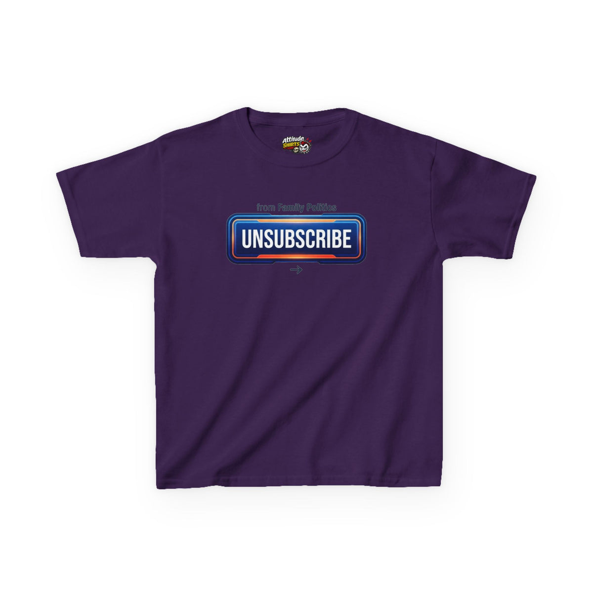 Unsubscribe From Family Politics Kids Tee