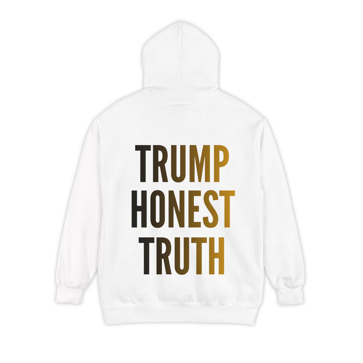 Color: White | Trump Honest Truth Garment-Dyed Hoodie