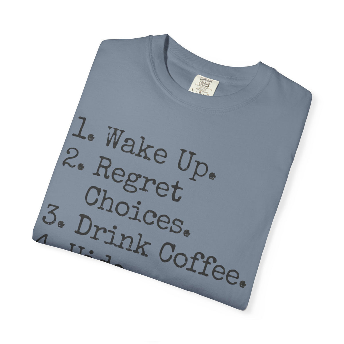 "Daily Schedule Asset" Unisex Garment-Dyed Tee