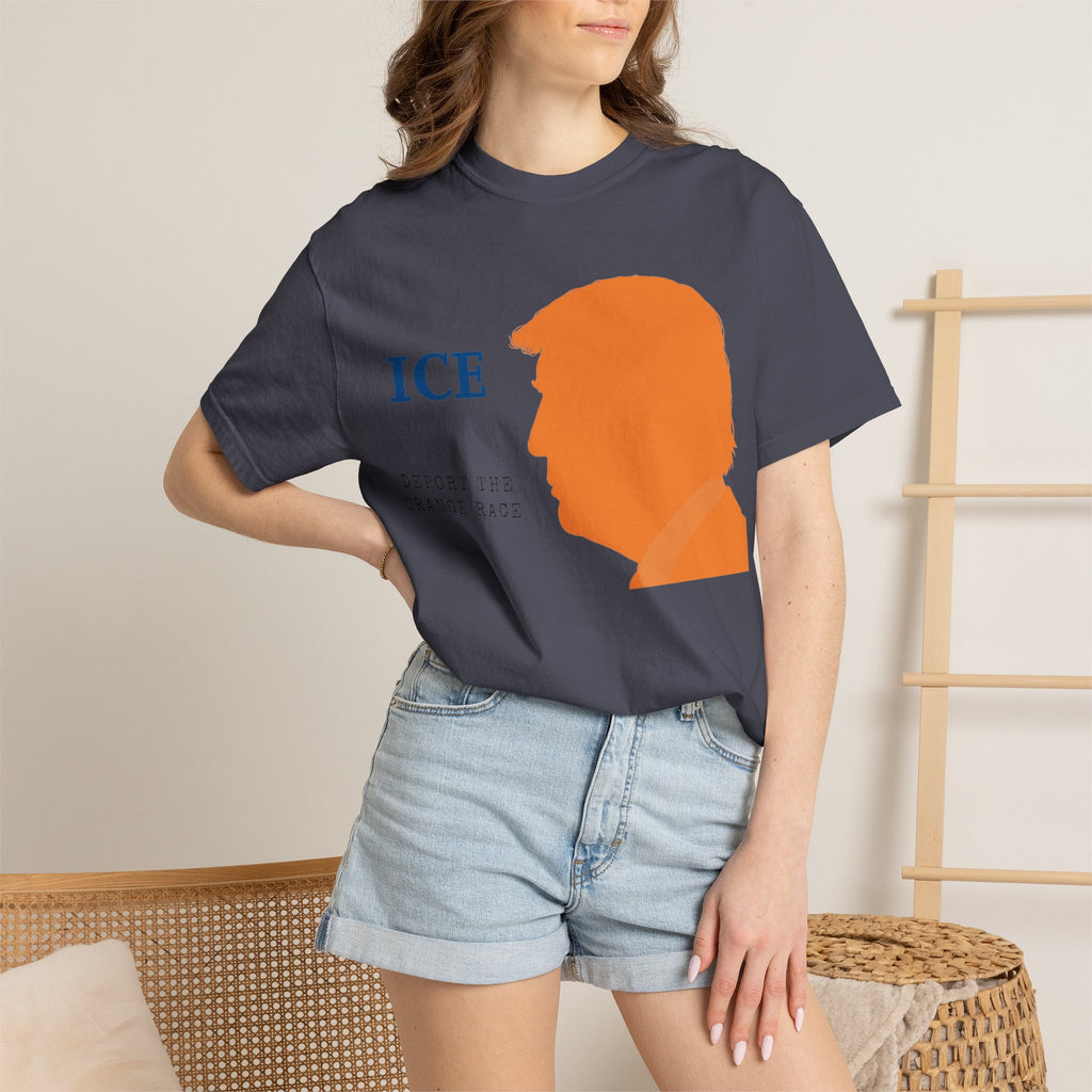 "Deport the Orange Race" Unisex Garment-Dyed T-shirt