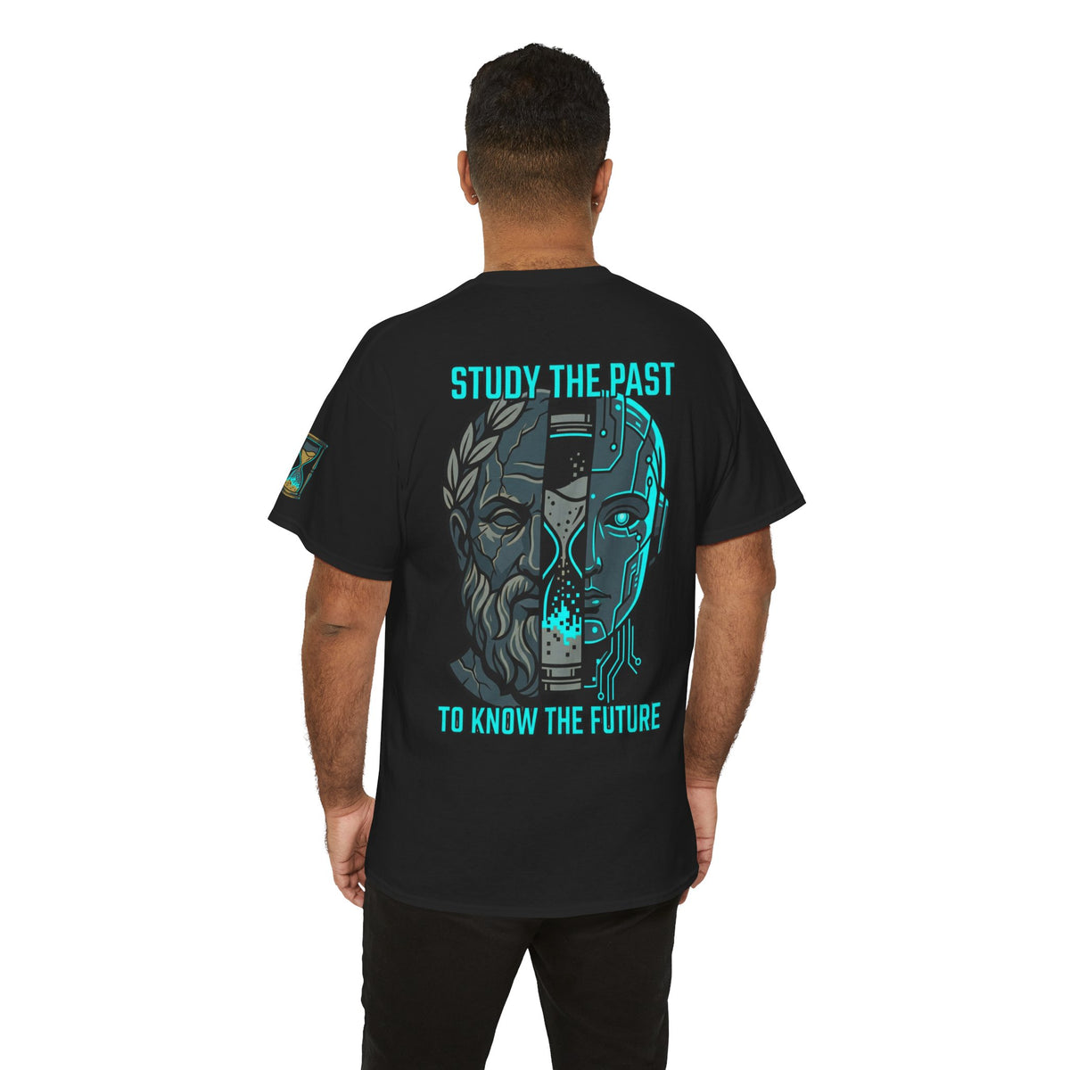 Color: Black | Study the Past Know the Future Premium Graphic Tee