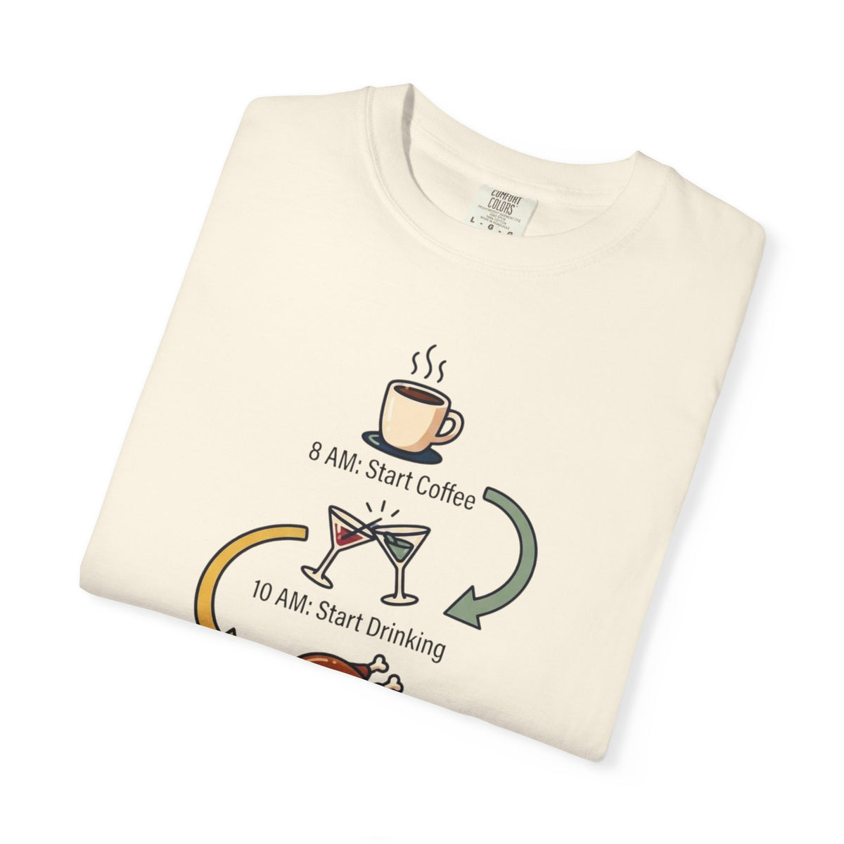 Thanksgiving Regrets Unisex Garment-Dyed Tee