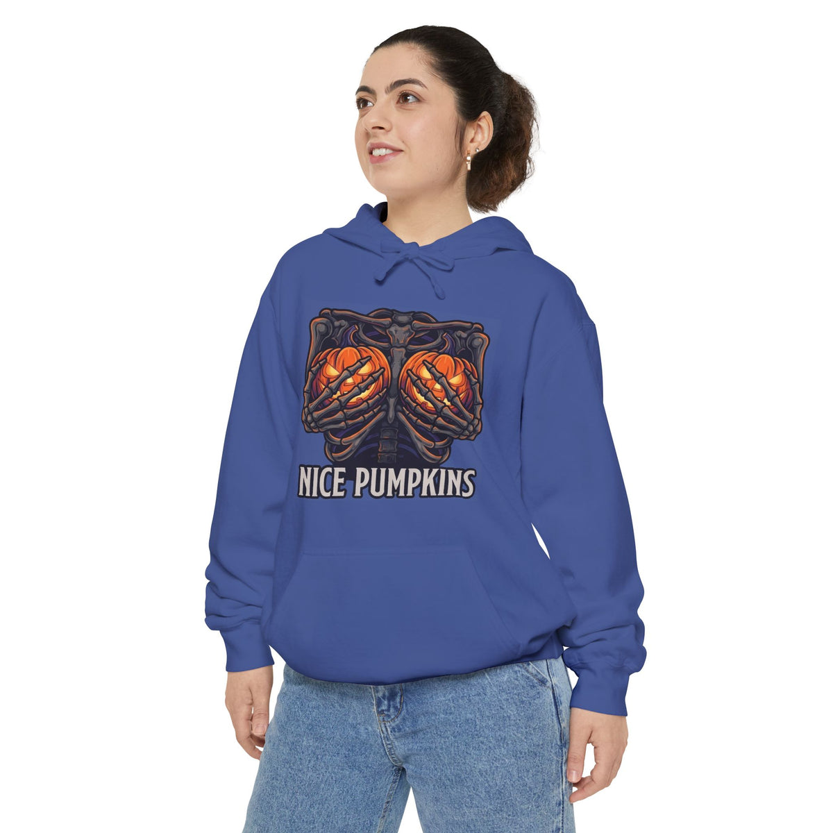 "Nice Pumpkins" Garment-Dyed Hoodie