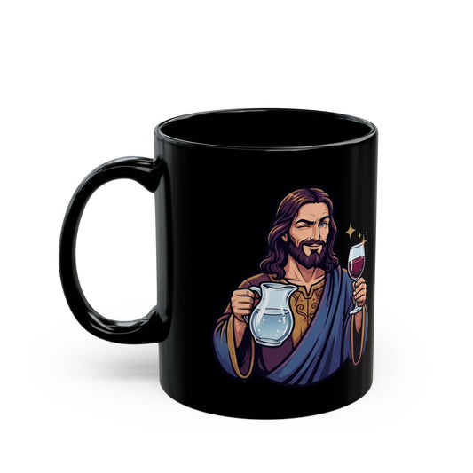"Wine Expert" Black Ceramic Mug