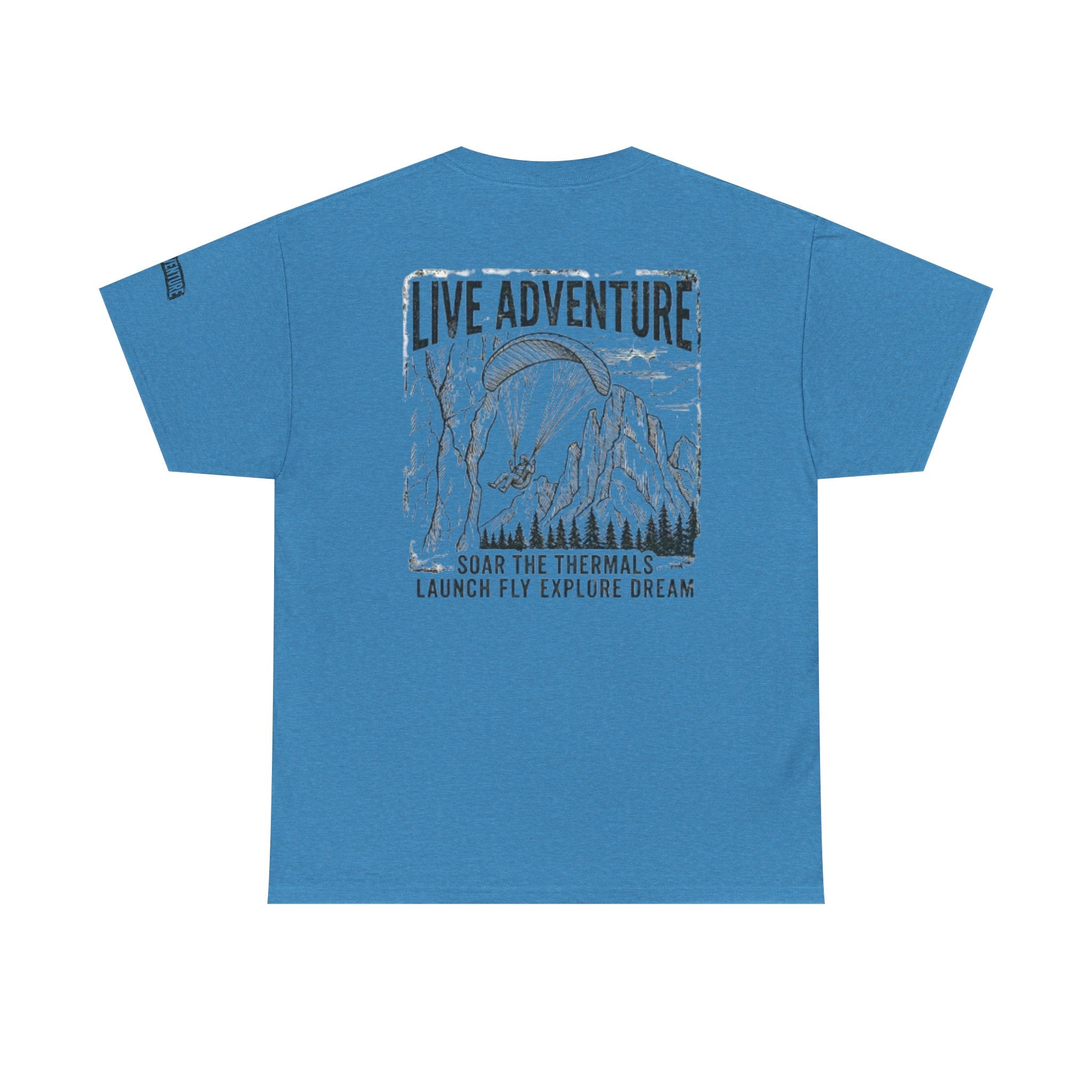 "Live Adventure - Soar the Thermals" Premium Graphic Tee