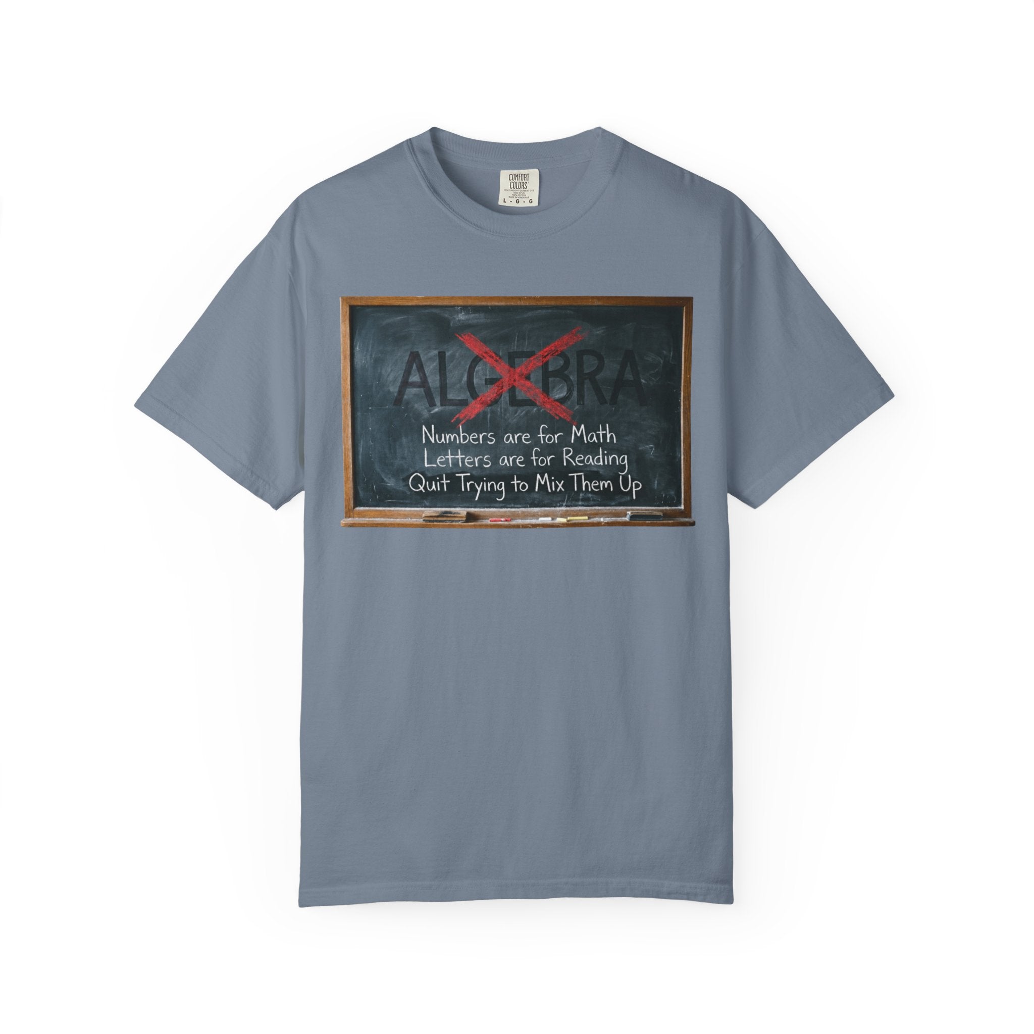 "Algebra" Unisex Garment-Dyed Tee