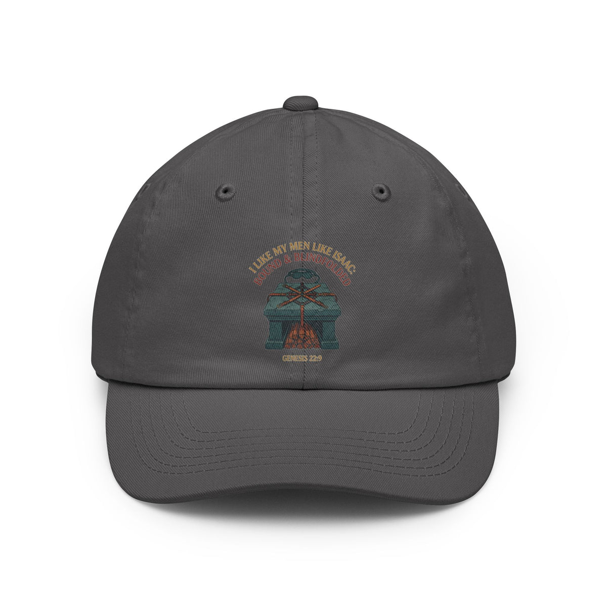 Color: Charcoal | Good Book Series Bound & Blindfolded Dad Hat